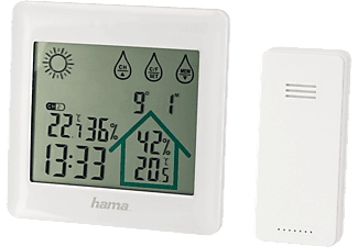 HAMA Action - Stazione meteorologica (Bianco)