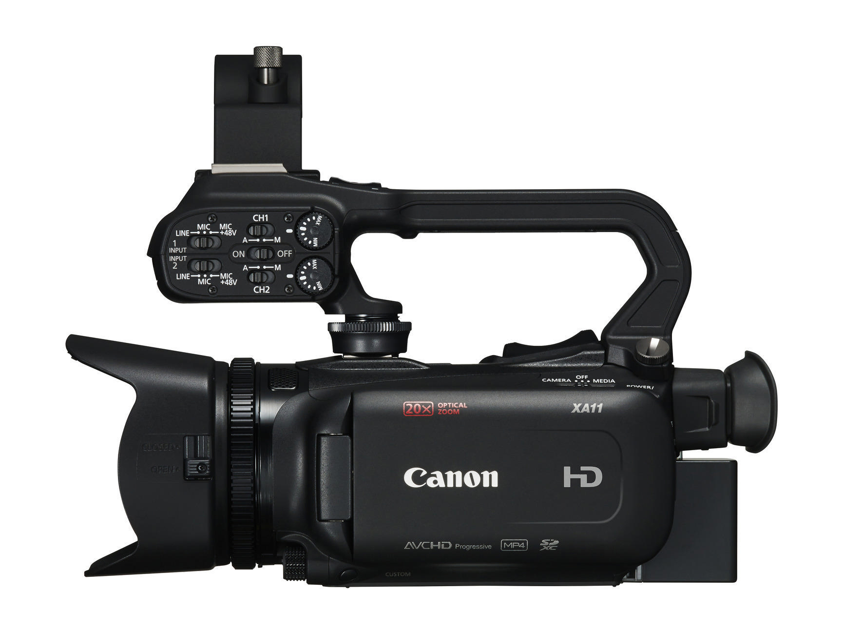CANON Legria XA11 Camcorder , 1/2.84-Zoll-Typ HD CMOS PRO 3,09 Megapixel, 20 fachopt. Zoom