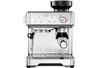 SOLIS 980.08 1018 Grind & Infuse Compact - Machine á expresso (Argent)