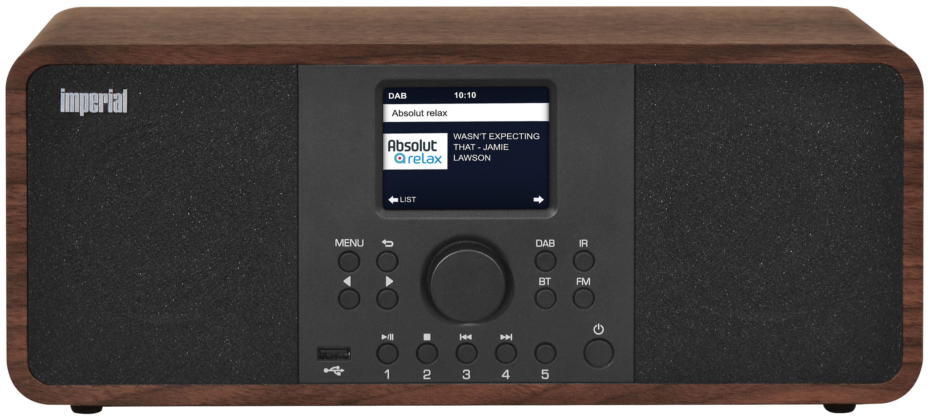 IMPERIAL DABMAN i205 DAB+ Radio, digital, DAB, DAB+, FM, Internet Radio, Bluetooth, Holzoptik