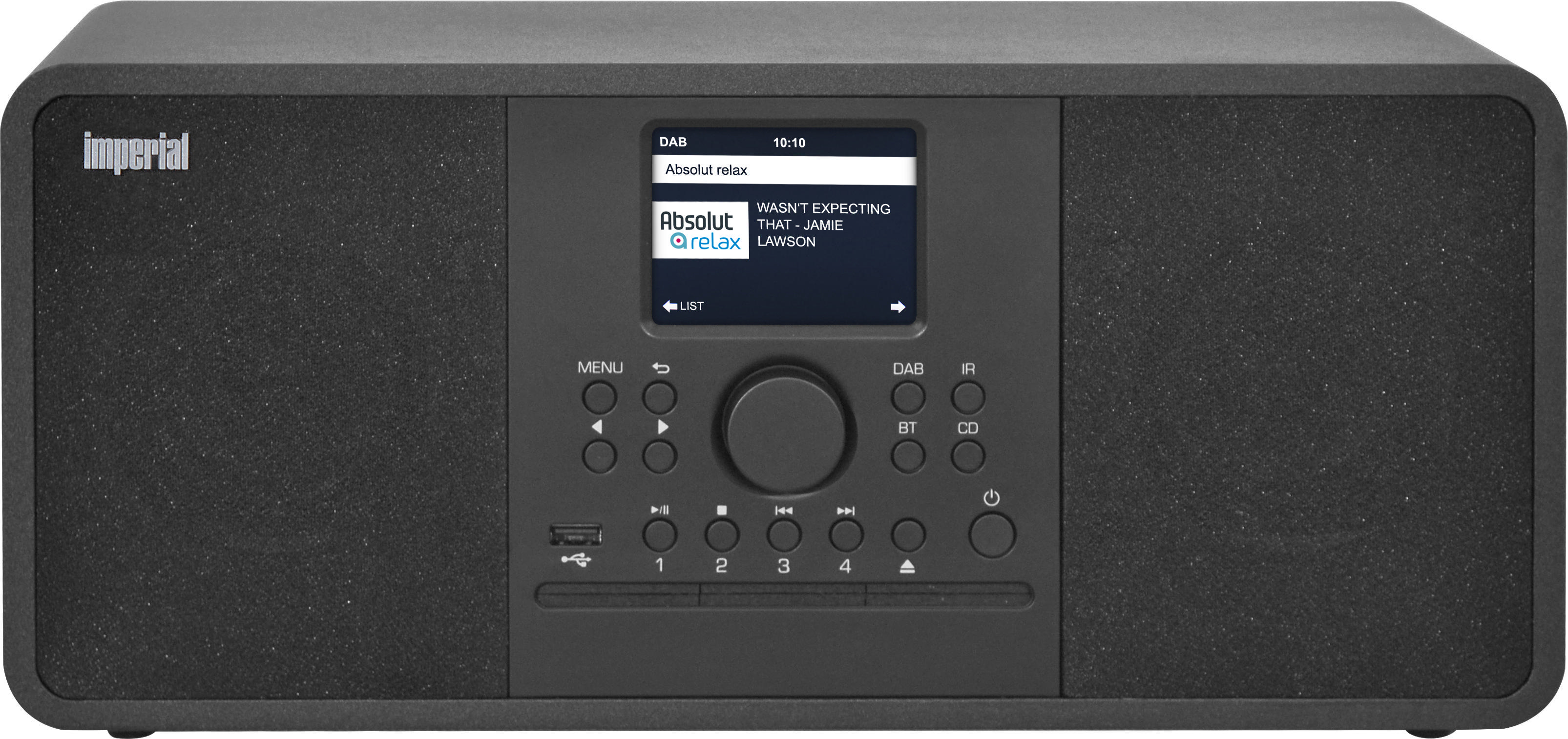 IMPERIAL DABMAN i205CD DAB+ Radio, digital, Internet Radio, DAB+, DAB, FM, Bluetooth, Schwarz