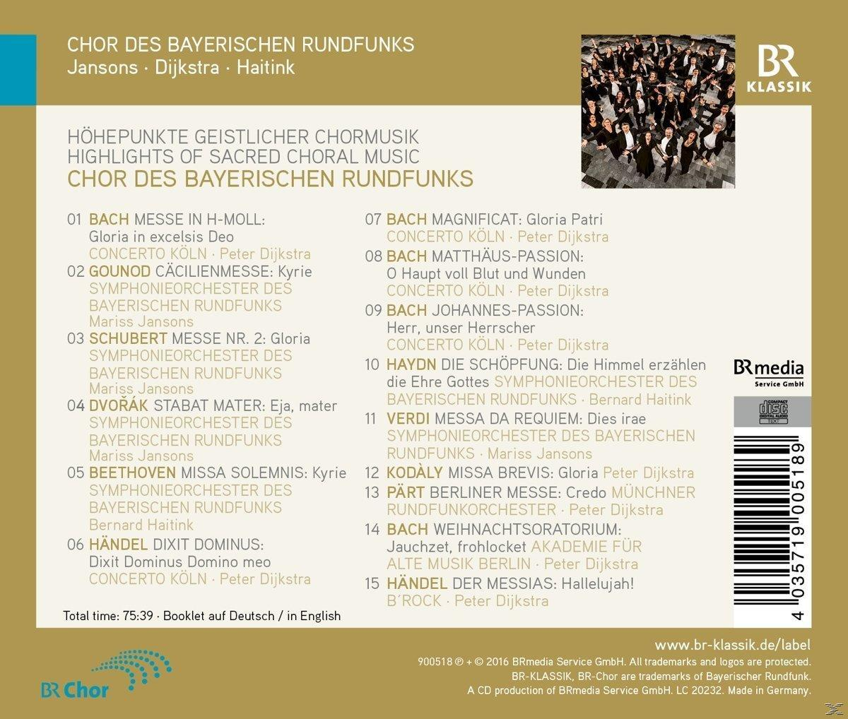 CD-Cover mit Noten. Text ist auf Deutsch und Englisch.