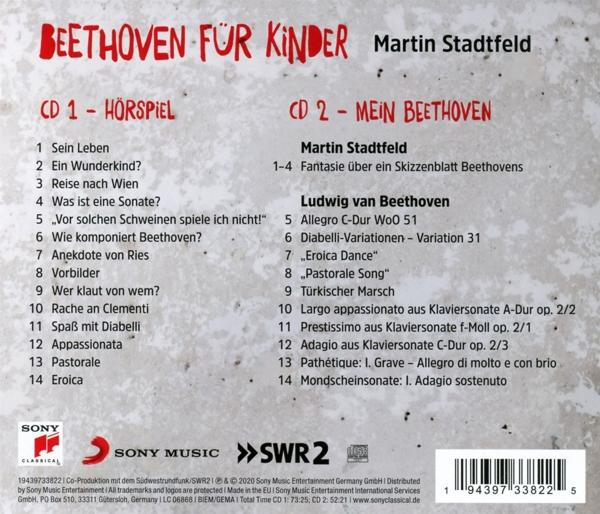 Martin Stadtfeld - Beethoven für Kinder  - (CD)