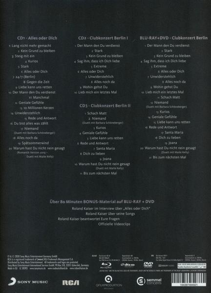 Roland Kaiser - Alles oder dich (Edition 2020) ltd.Buch  - (CD)