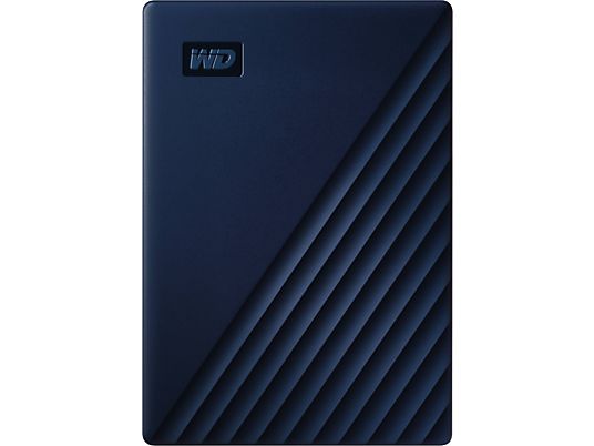 WESTERN DIGITAL My Passport für Mac - Festplatte (HDD, 5 TB, Midnight Blue)