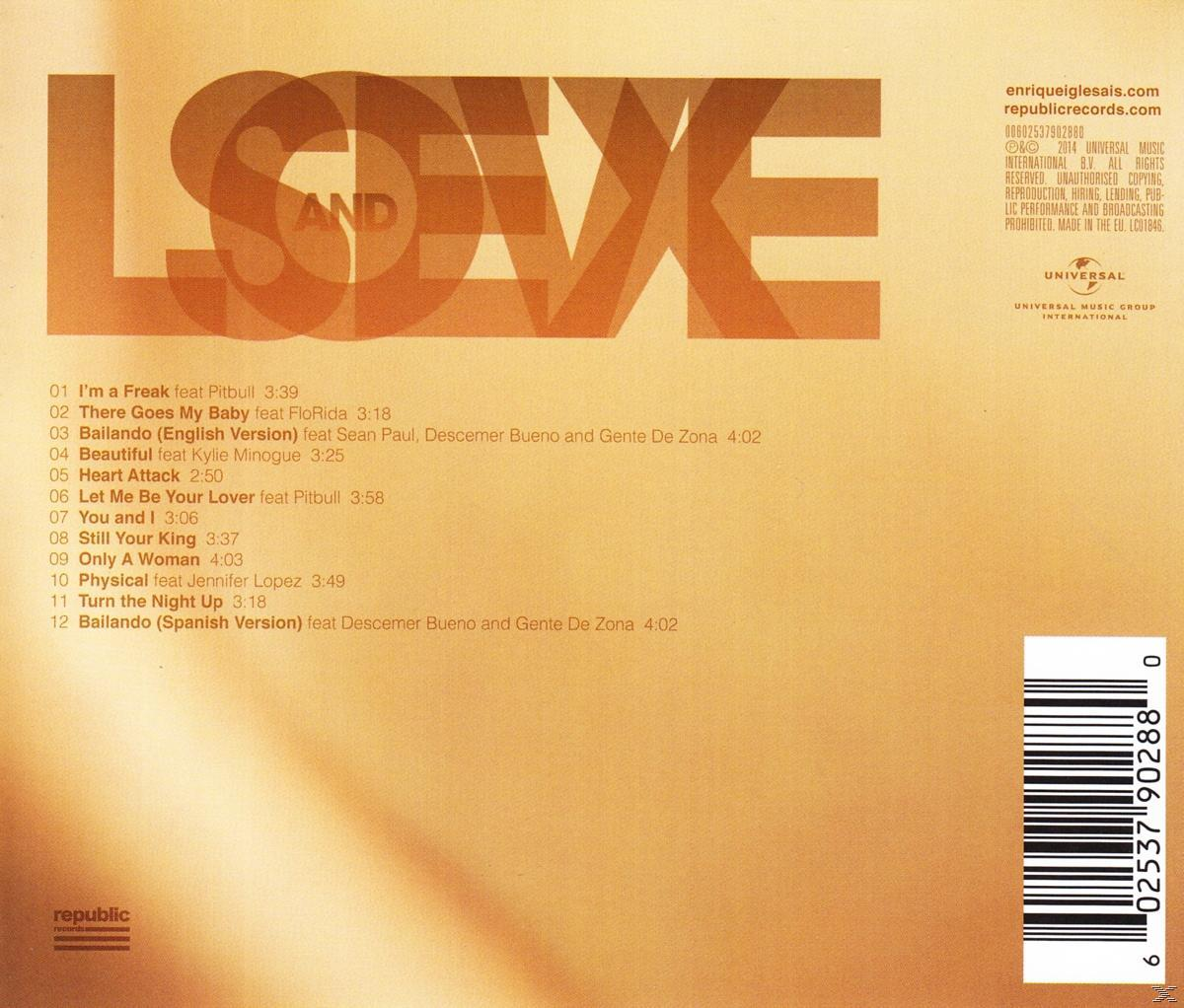 Enrique Iglesias - Sex And Love CD