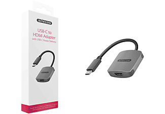 SITECOM CN-375 USB Adapter, USB zu HDMI Adapter, Silber