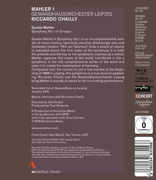 GEWANDHAUSORCHESTER LEIPZIG/RICCARD - 1 - Sinfonie (Blu-ray)