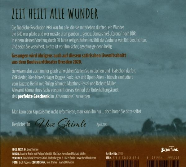 Uwe Steimle heilt (CD) - alle Zeit - Wunder