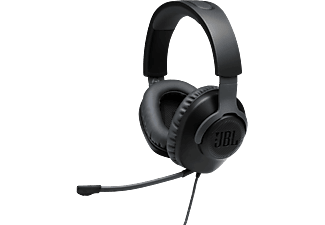 JBL Quantum 100 gamer fejhallgató, fekete