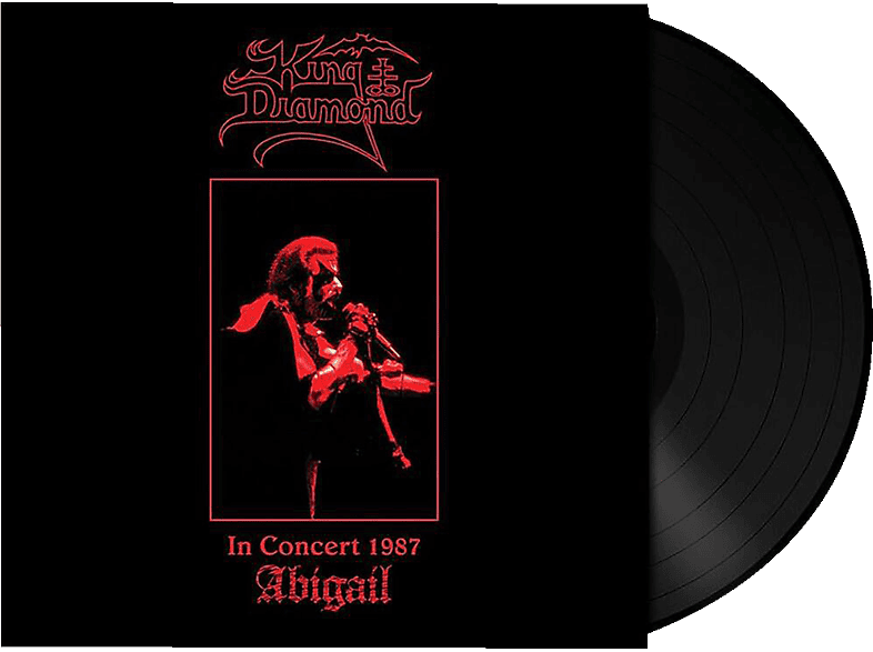 King Diamond - IN CONCERT 1987-ABIGAIL (LTD.BLACK VINYL)  - (Vinyl)