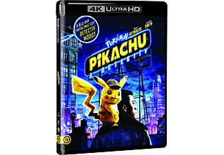 Pokémon - Pikachu, a detektív (4K Ultra HD Blu-ray + Blu-ray)