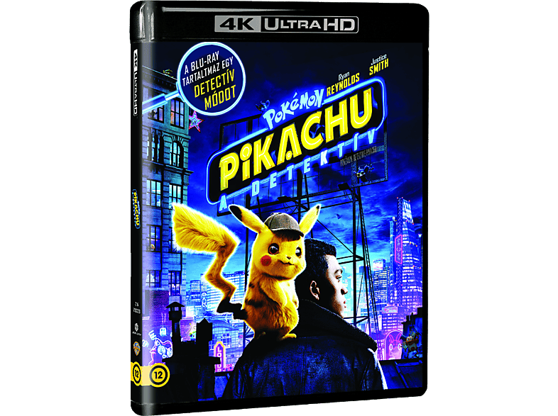 Pokémon - Pikachu, a detektív (4K Ultra HD Blu-ray + Blu-ray)