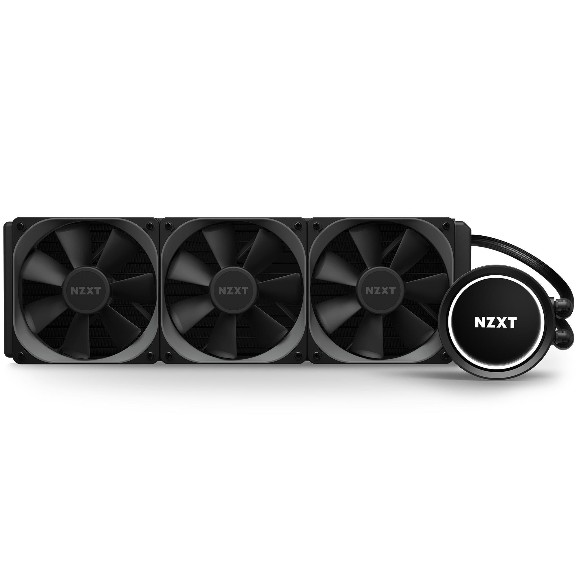NZXT RL-KRX73-01 KRAKEN X73 360MM AiO CPU Wasserkühlung, Schwarz