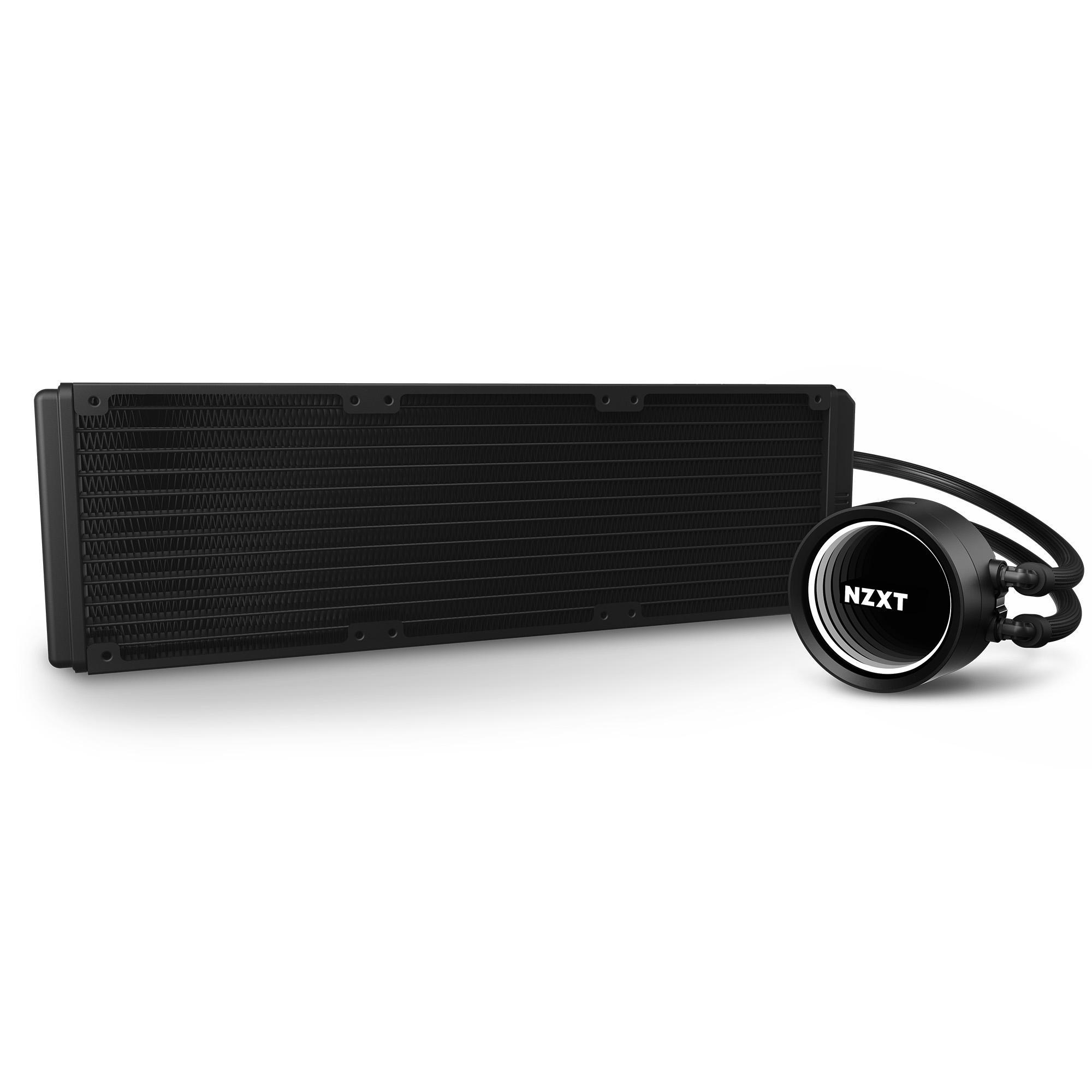 NZXT RL-KRX73-01 KRAKEN X73 360MM AiO CPU Wasserkühlung, Schwarz