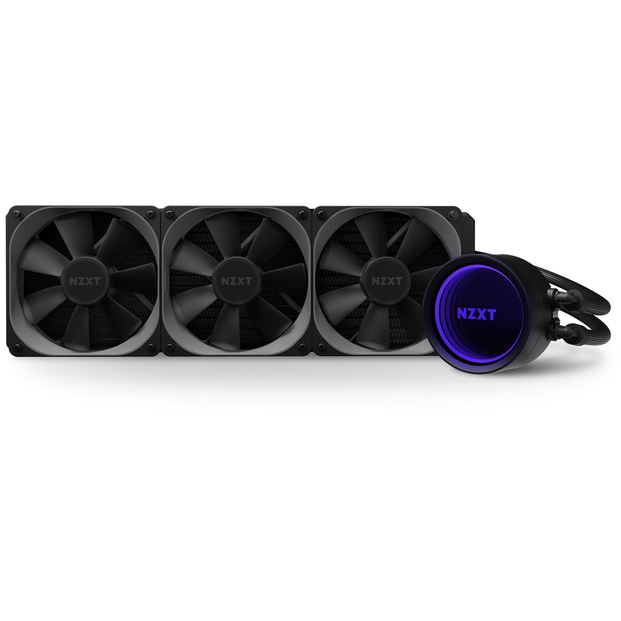 NZXT RL-KRX73-01 KRAKEN X73 360MM AiO CPU Wasserkühlung, Schwarz