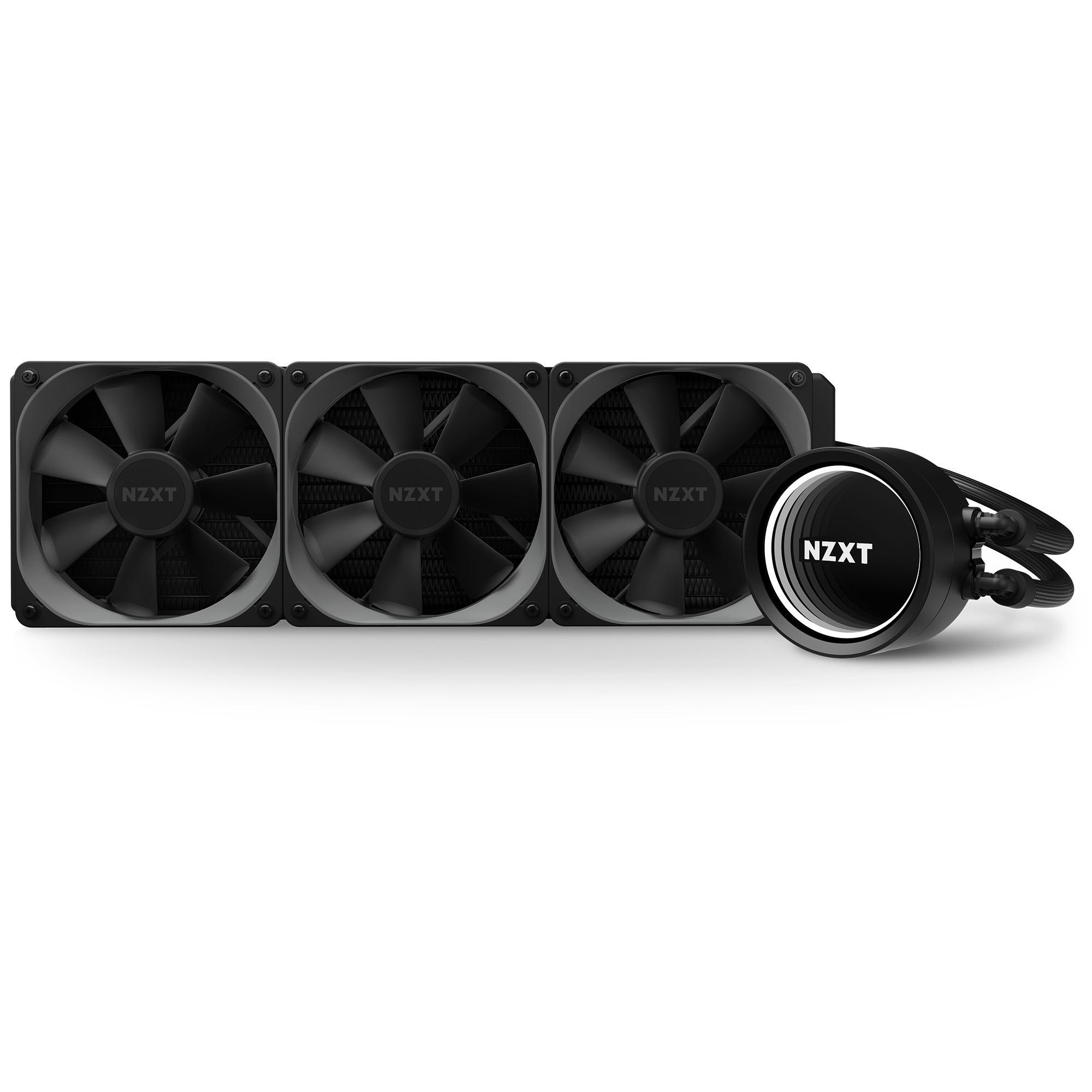 NZXT RL-KRX73-01 KRAKEN X73 360MM AiO CPU Wasserkühlung, Schwarz