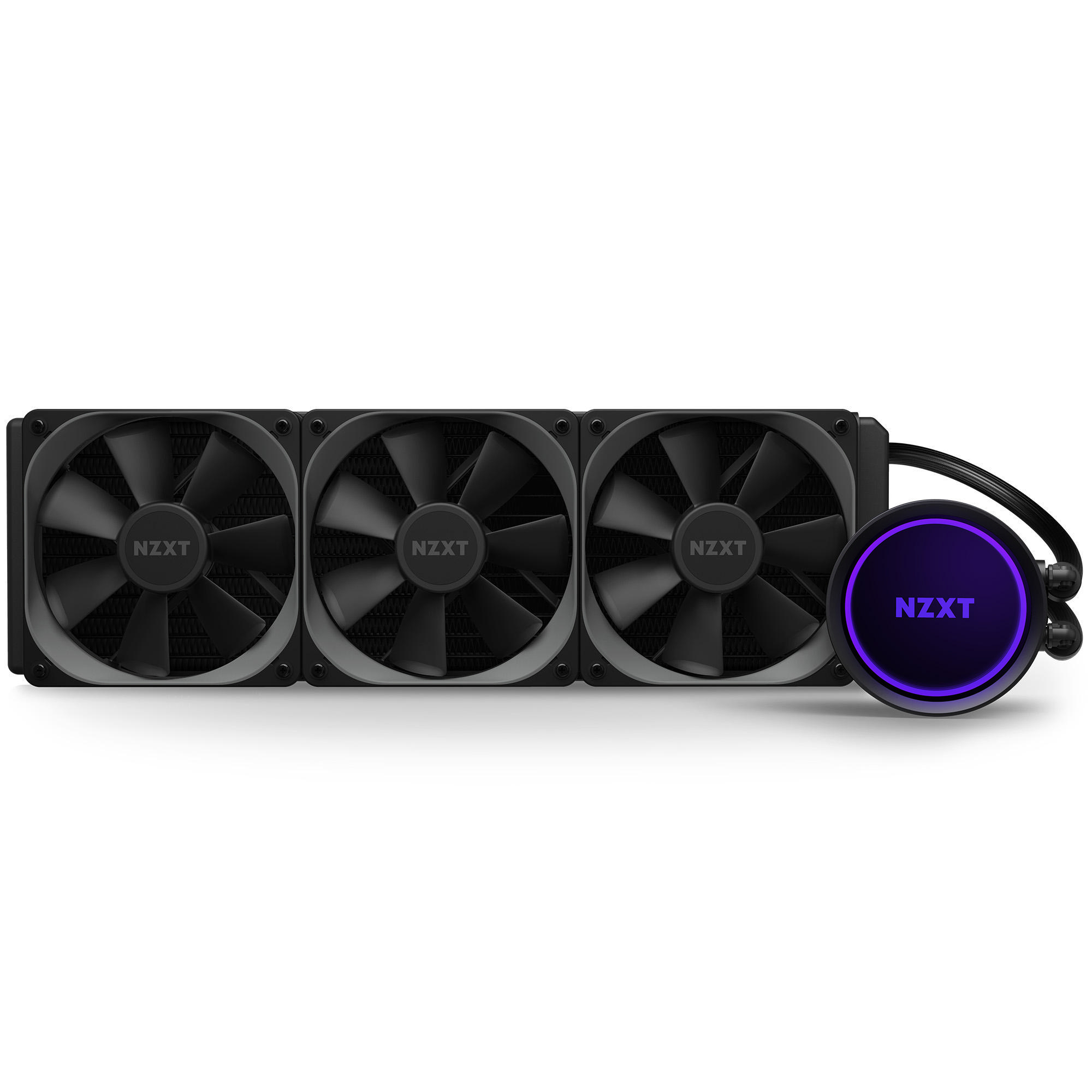NZXT RL-KRX73-01 KRAKEN X73 360MM AiO CPU Wasserkühlung, Schwarz