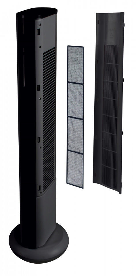 SOLIS 970.50 Easy Breezy Typ 757 Turmventilator Schwarz (50 Watt)