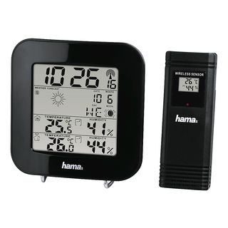 HAMA EWS-200 - Wetterstation (Schwarz)