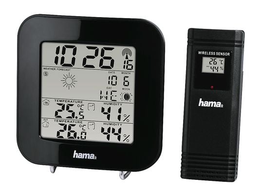 HAMA EWS-200 - Station météo (Noir)