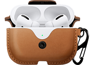 TWELVE SOUTH AirSnap Pro - Custodia per custodia di ricarica AirPods Pro (Marrone/Nero)