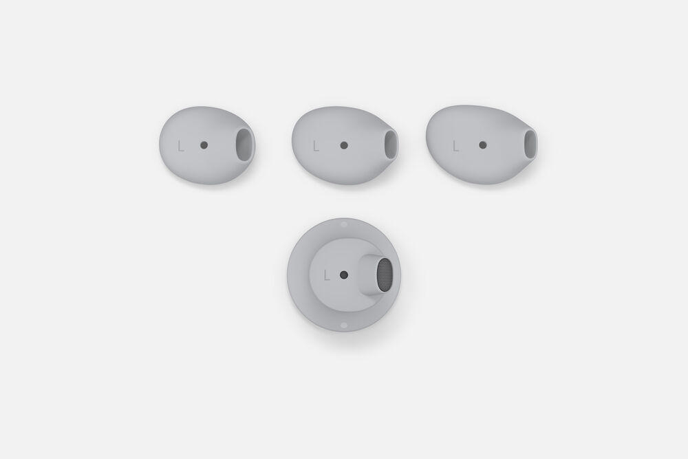 MICROSOFT Surface Earbuds, In-ear Kopfhörer Bluetooth Gletscher