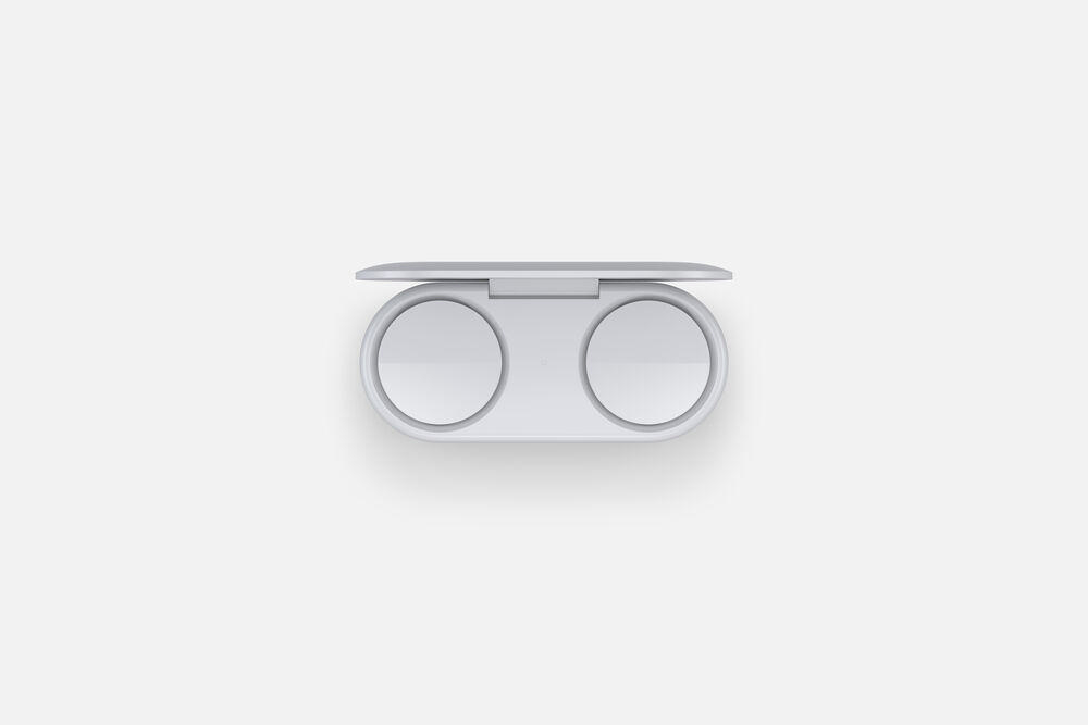 MICROSOFT Surface Earbuds, In-ear Kopfhörer Bluetooth Gletscher