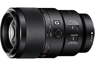 SONY SEL90M28G Vollformat - 90 mm f/2.8 G-Lens, OSS, FHB, IF, FRL, DMR, Circulare Blende (Objektiv für Sony E-Mount, Schwarz)