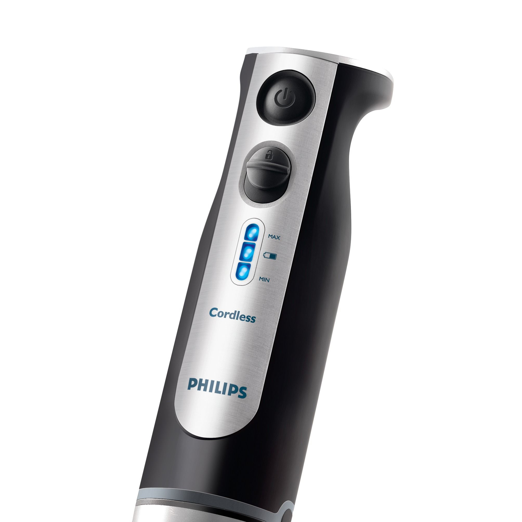 PHILIPS HR1378/00 Stabmixer Dunkelgrau, Alu (200 Watt, 1 l)