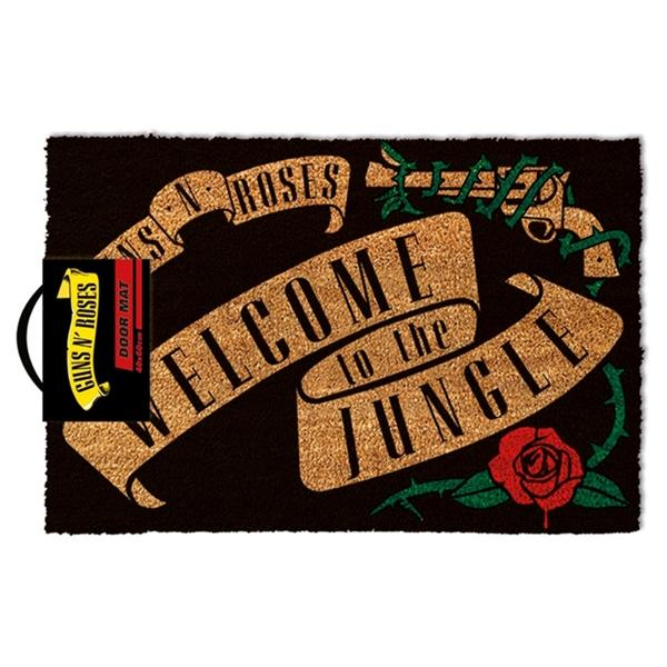 N\' Roses PLASTICHEAD MERCHANDISE Welcome Jungle To (Doormat) Fußmatte The Guns