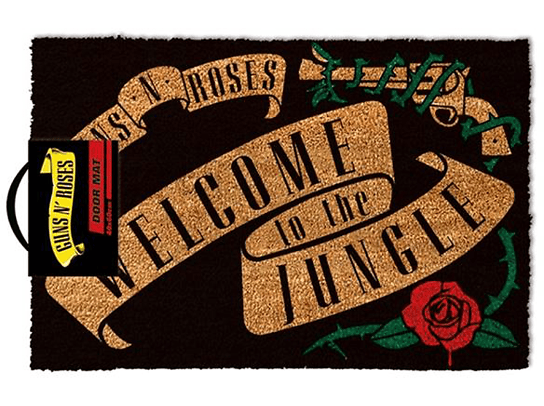 PLASTICHEAD MERCHANDISE Guns N\' Roses Welcome To The Jungle (Doormat) Fußmatte