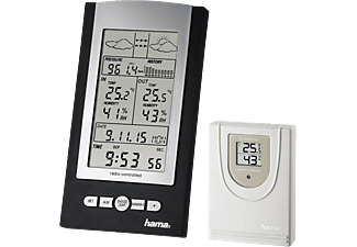 HAMA EWS-800 - Station météo (Argent/Noir)