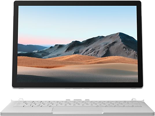 MICROSOFT Surface Book 3 - Convertible 2 in 1 Laptop (13.5 ", 256 GB SSD, Platin)