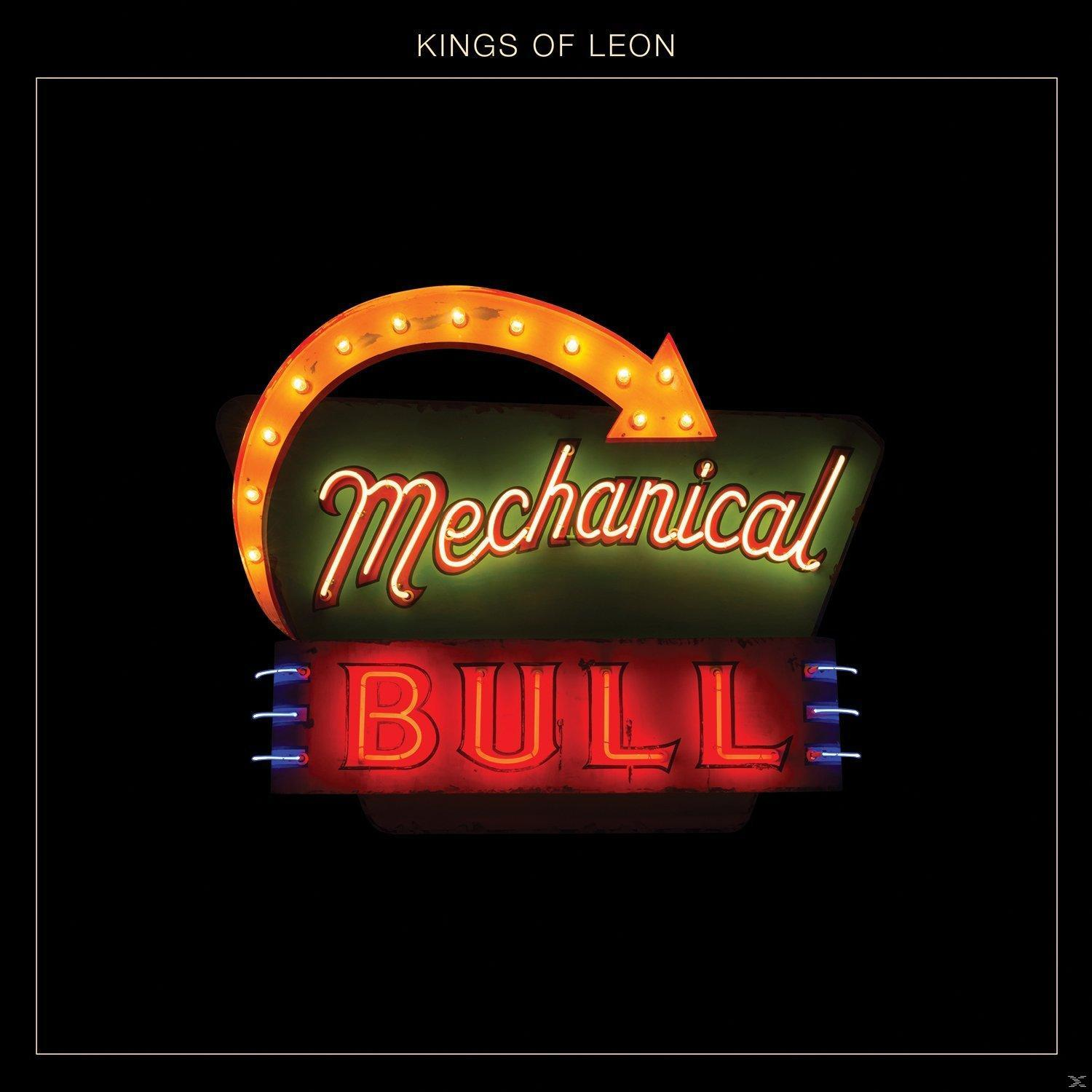 Album borítója Kings of Leon neon felirattal.