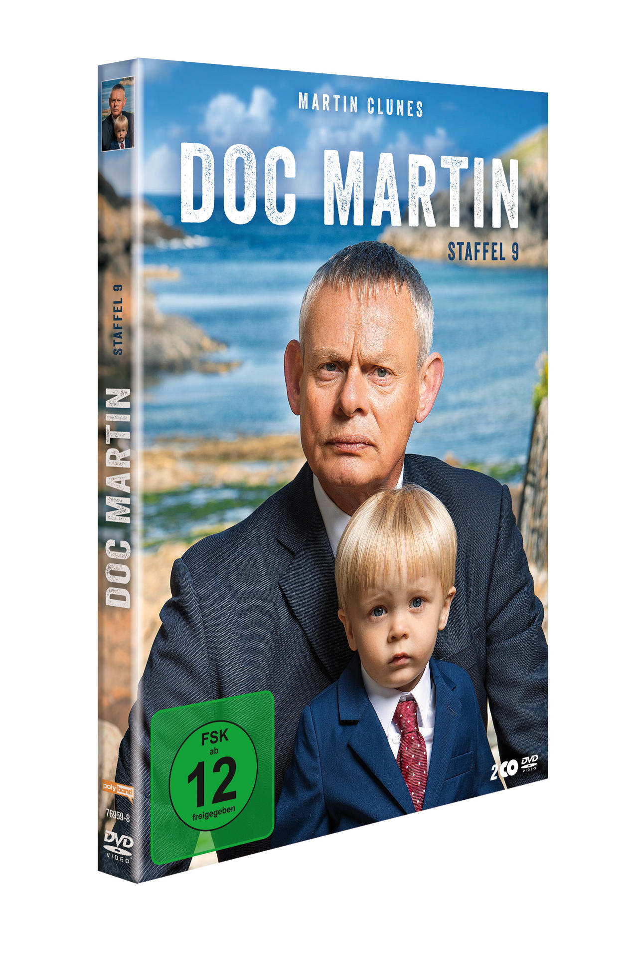 DVD-Cover mit einem Mann und einem Kind.