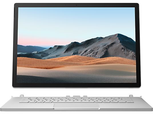 MICROSOFT Surface Book 3 - Convertible 2 in 1 Laptop (15 ", 512 GB SSD, Platin)