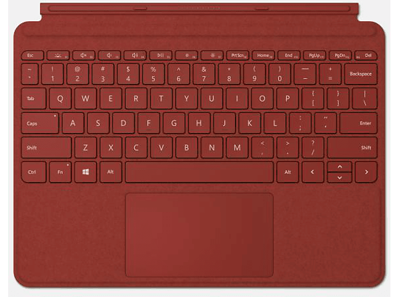 Teclado - Microsoft KCS-00095, Para Surface Go 2, Rojo