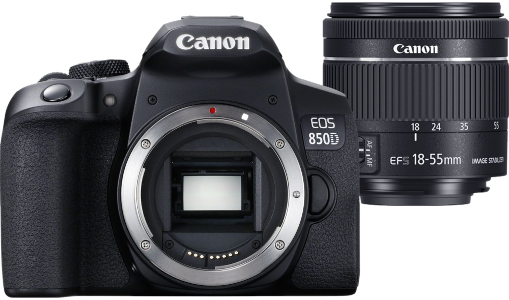 CANON Appareil photo reflex EOS 850D + 18-55 mm