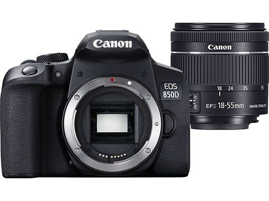 CANON Reflexcamera EOS 850D + 18-55 mm (3825C002AA)