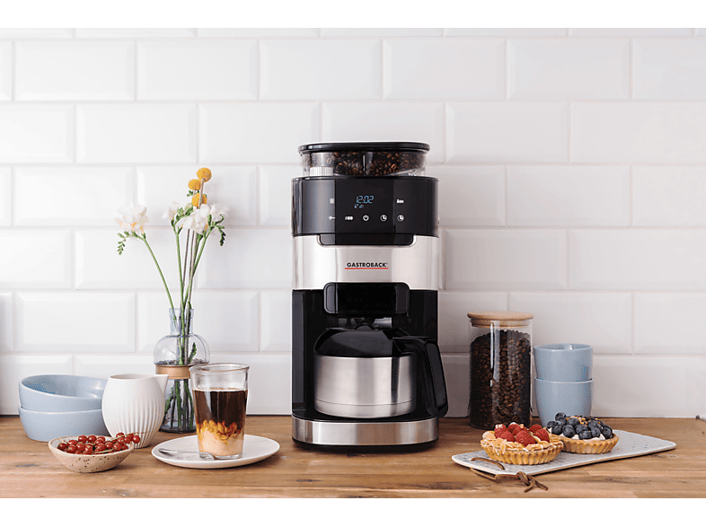 Thumbnail - GASTROBACK 42711S Grind & Brew pro Thermo Kaffeemaschine Schwarz/Edelstahl