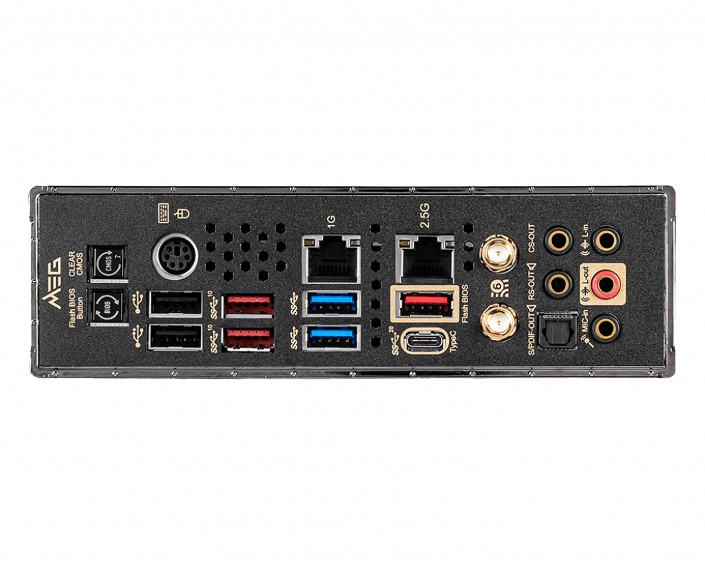 MSI MEG Z490 ACE Mainboard Schwarz