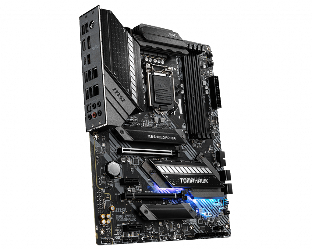 MSI MAG Z490 TOMAHAWK Mainboard Schwarz
