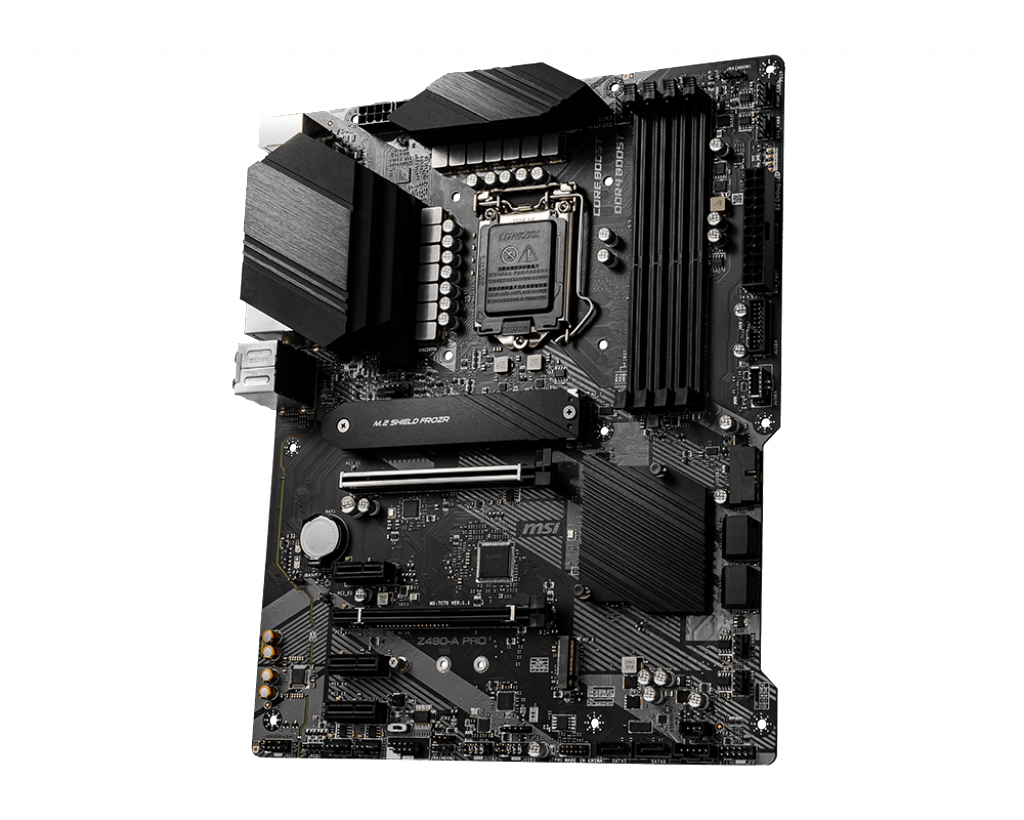 MSI Z490-A PRO Mainboard Schwarz