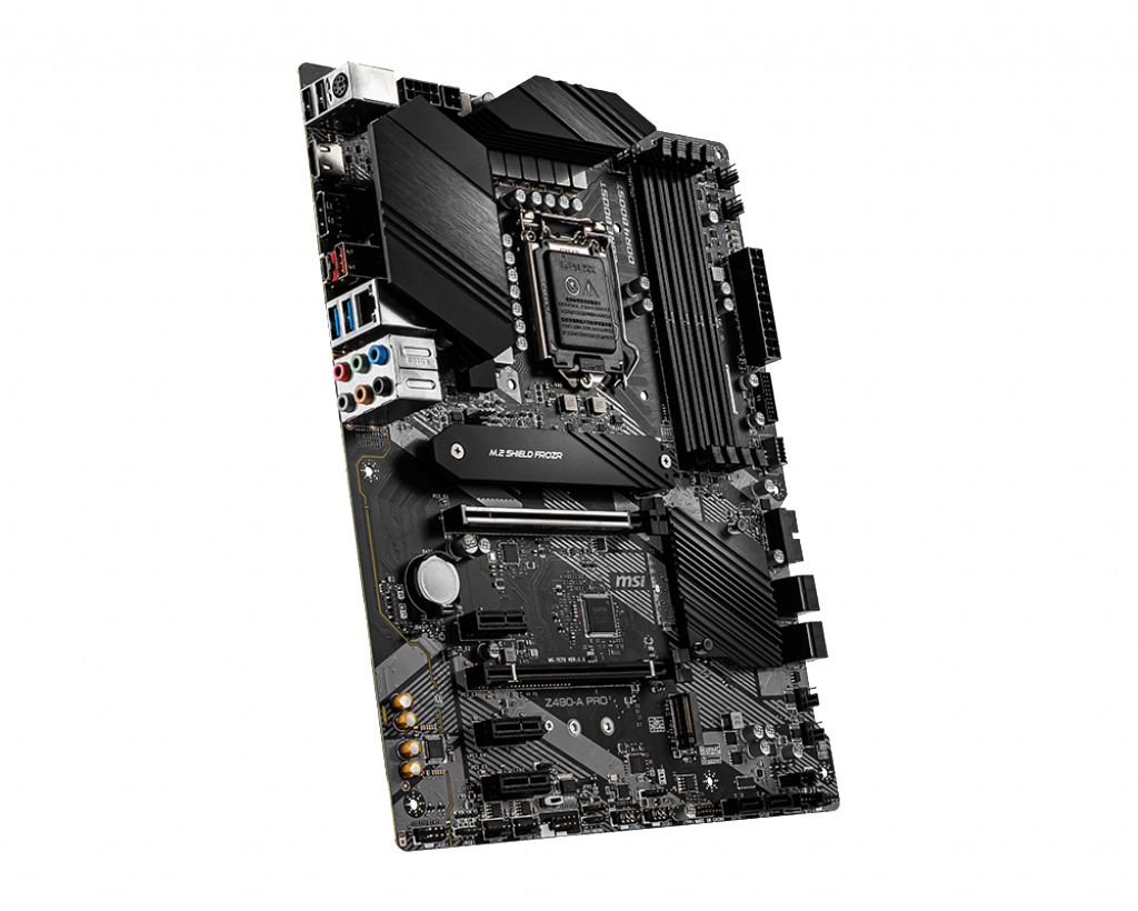 MSI Z490-A PRO Mainboard Schwarz