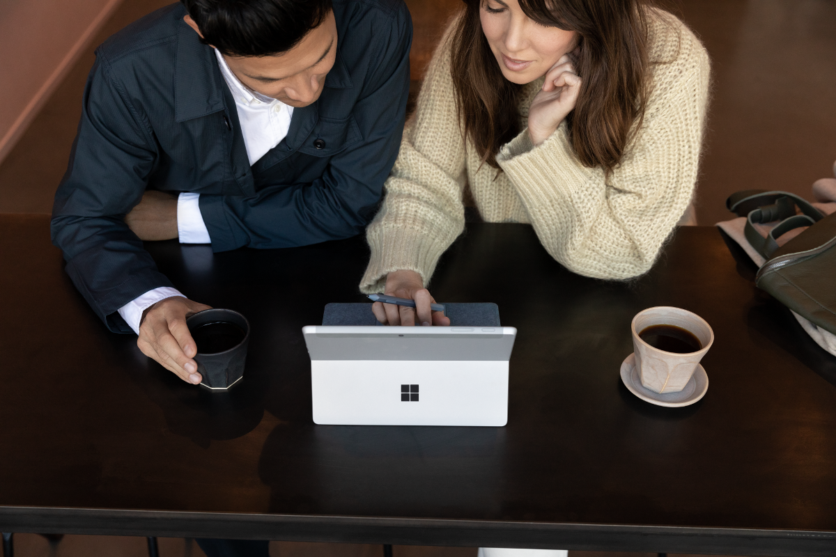MICROSOFT Surface Go 2 LTE - Tablet (10.5 ", 128 GB SSD, Platin)