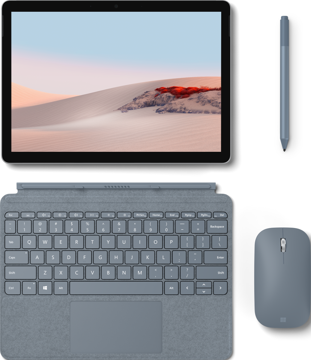 MICROSOFT Surface Go 2 LTE - Tablet (10.5 ", 128 GB SSD, Platin)