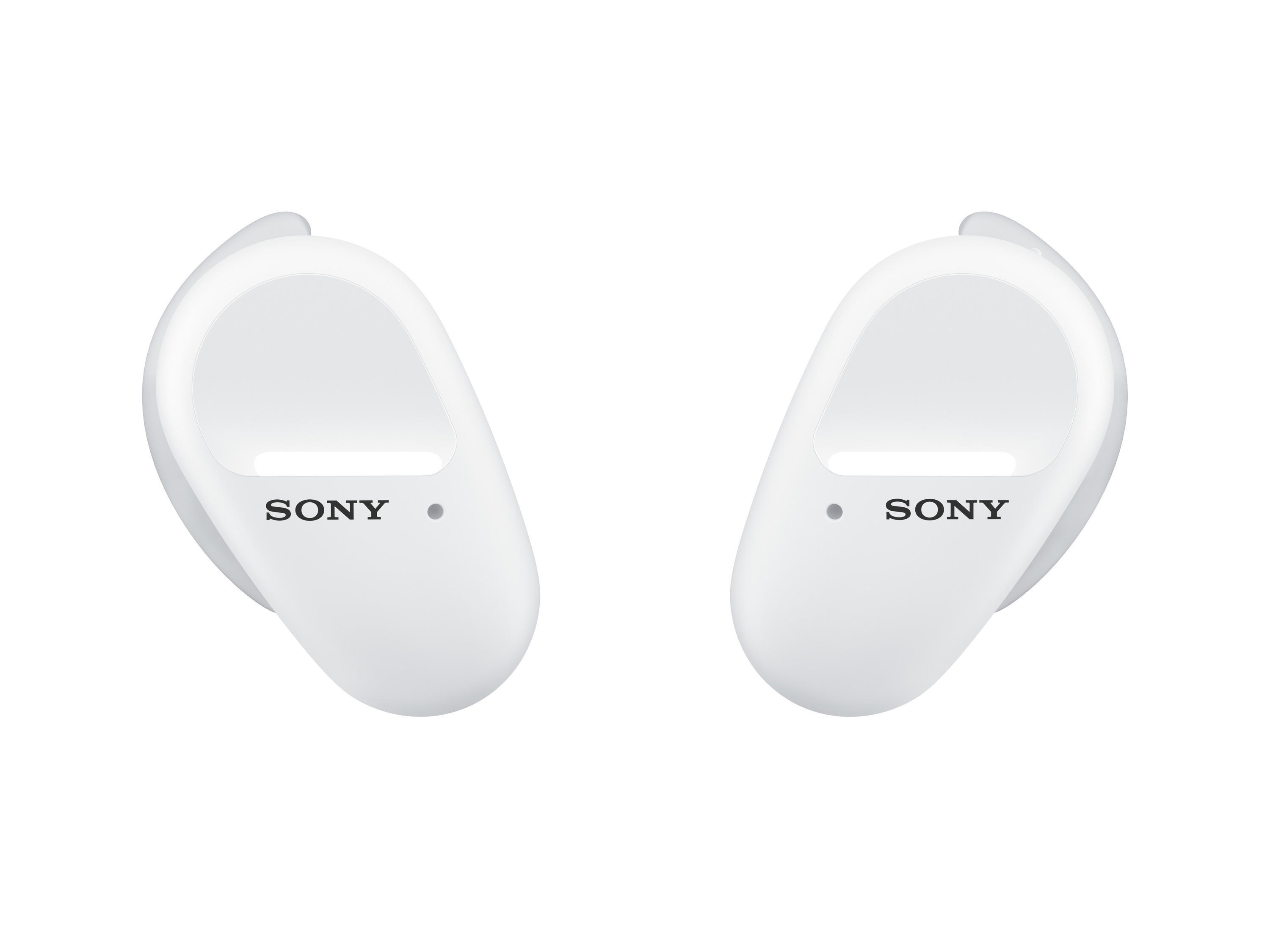 SONY WF-SP800N, Earbuds, Ladeetui, In-ear Kopfhörer Bluetooth Weiß