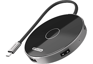 SITECOM Wireless Charging USB-C Hub