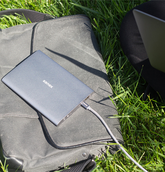 KANEX GoPower Pack - Powerbank (Grau)